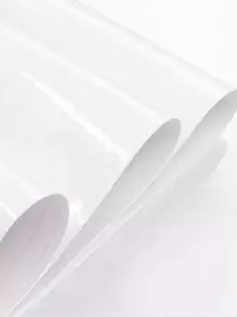 1 cuộn Giấy dán tường màu trơn, Phim dán tường trắng sáng trơn, Giấy dán tường tự dính dùng để trang trí bàn tủ, phông nền trang trí nhà cửa, Miếng dán tường lột, Giấy dán tường, Giấy dán tường, Vật dụng trang trí mùa xuân Làm mới ngôi nhà của bạn, Miếng dán trang trí Rama Quà tặng sinh nhật tốt nghiệp - trắng - Xem 3