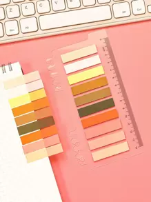 MOKA 1pc Chỉ số màu hỗn hợp Ghi chú dính - Nhiều màu - Xem 1