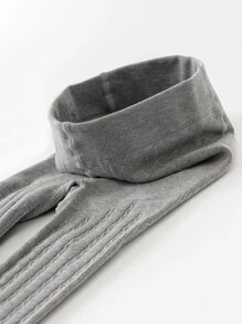 Quần tất có lót sang trọng cho bé gái mới biết đi - Xám - Xem 4