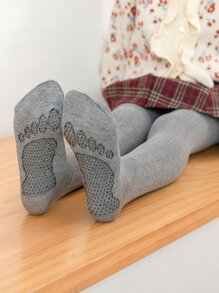 Quần tất có lót sang trọng cho bé gái mới biết đi - Xám - Xem 5