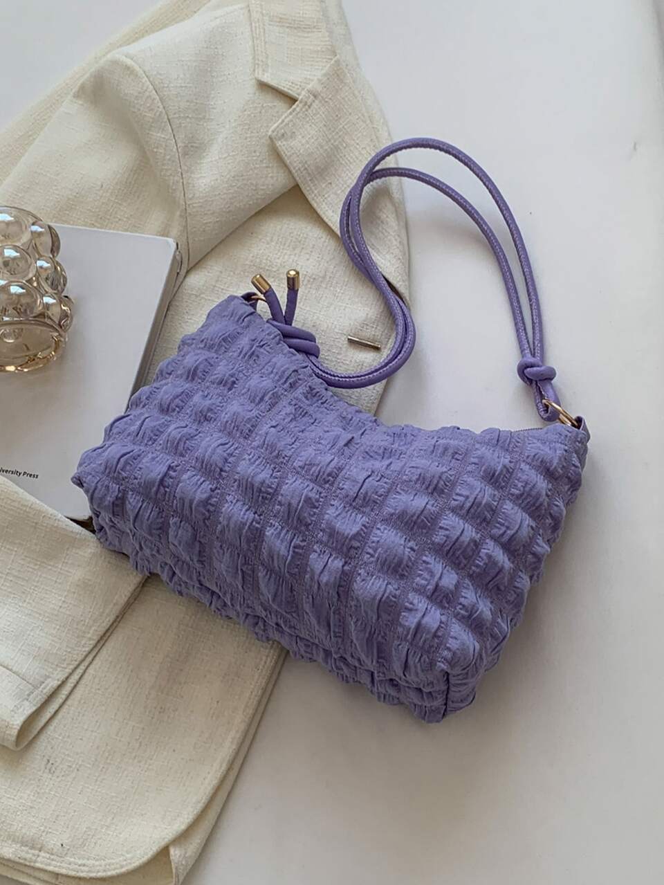 Minimalist Ruched Bag