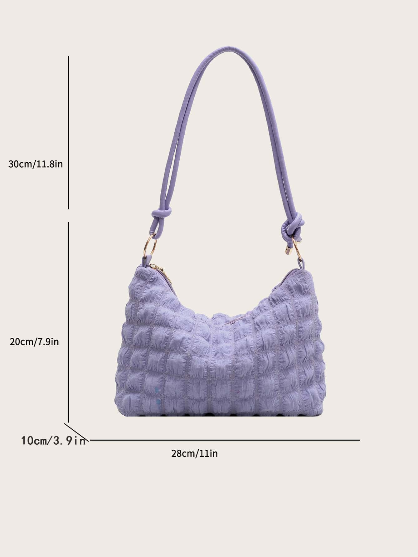 Minimalist Ruched Bag