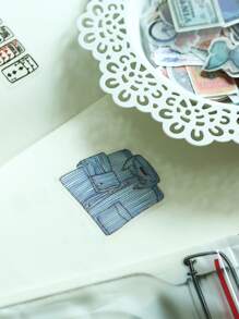 1pack Mixed Pattern Random Sticker - Multicolor - View 4