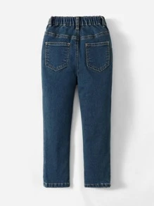 男孩傾斜口袋牛仔褲