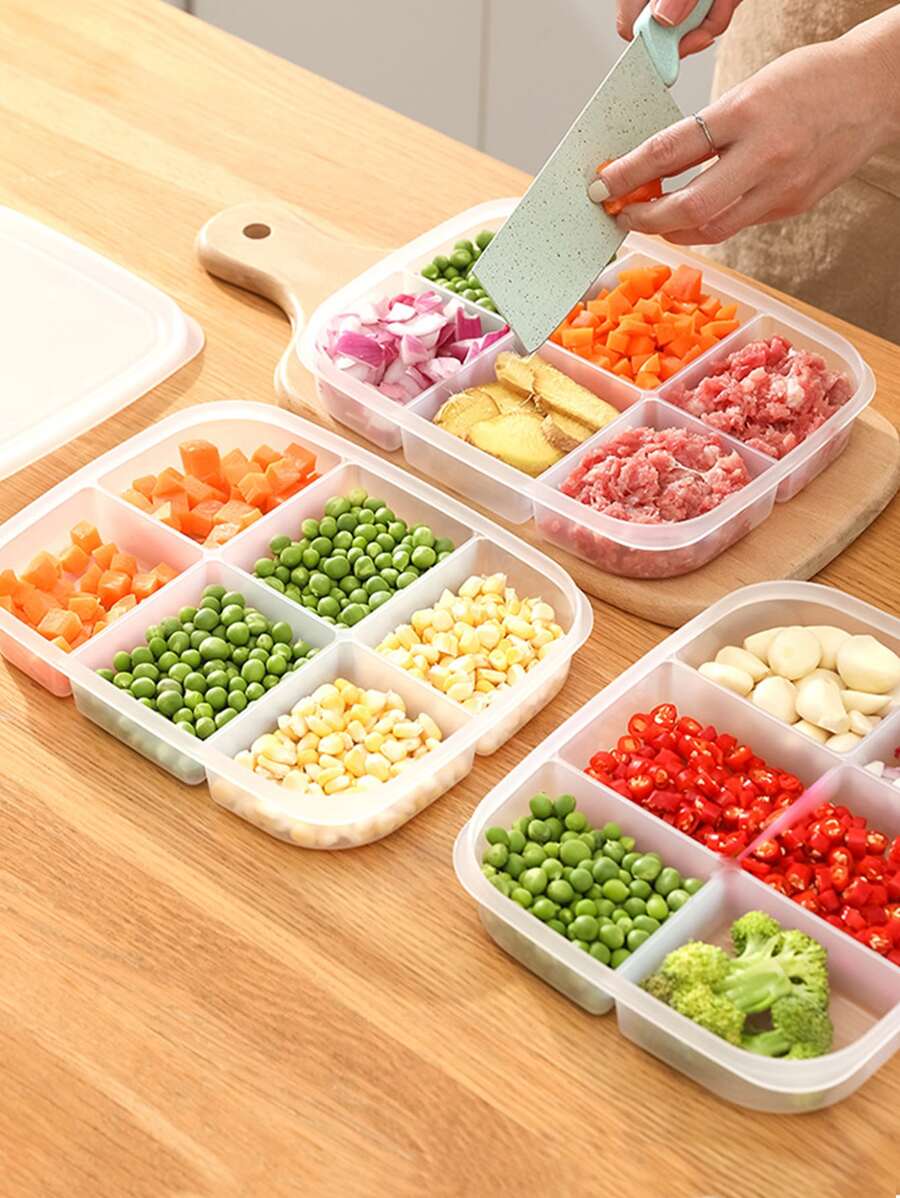 1 Hộp Bảo Quản Thực Phẩm PP Nhiều Lưới, Hộp Bảo Quản Thực Phẩm Chắc Chắn Có Thể Giặt Được Đơn Giản - Trong sáng - Xem 1