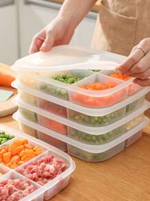 1 Hộp Bảo Quản Thực Phẩm PP Nhiều Lưới, Hộp Bảo Quản Thực Phẩm Chắc Chắn Có Thể Giặt Được Đơn Giản - Trong sáng - Xem 2