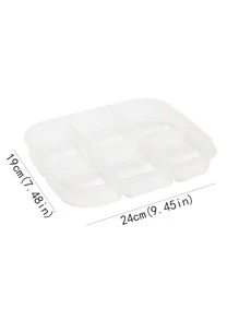 1 Hộp Bảo Quản Thực Phẩm PP Nhiều Lưới, Hộp Bảo Quản Thực Phẩm Chắc Chắn Có Thể Giặt Được Đơn Giản - Trong sáng - Xem 3