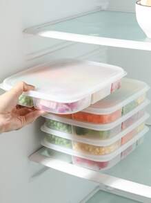 1 Hộp Bảo Quản Thực Phẩm PP Nhiều Lưới, Hộp Bảo Quản Thực Phẩm Chắc Chắn Có Thể Giặt Được Đơn Giản - Trong sáng - Xem 4
