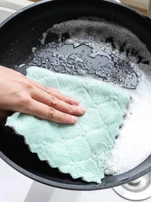 5入組混色多功能清潔抹布 - 彩色 - 查看 4