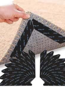 miếng dán cố định thảm chống trượt, miếng dán thảm, miếng dán chống trượt thảm nhà - màu đen - Xem 1