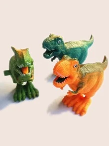 1 cái Đồ chơi Khủng long Màu sắc Ngẫu nhiên Thiết kế Đồ chơi Đuổi theo Thú cưng - Nhiều màu - Xem 3