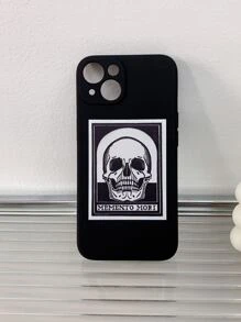 hộp đựng điện thoại in hình đầu lâu - Nhiều màu - Xem 5