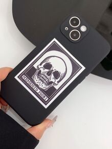 hộp đựng điện thoại in hình đầu lâu - Nhiều màu - Xem 6