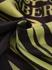 1 pieza Delantal con estampado de letra corte de pelo - Multicolor - Ver 6