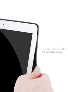 Hộp đựng máy tính bảng hình rô tương thích với iPad - Đen và trắng - Xem 3