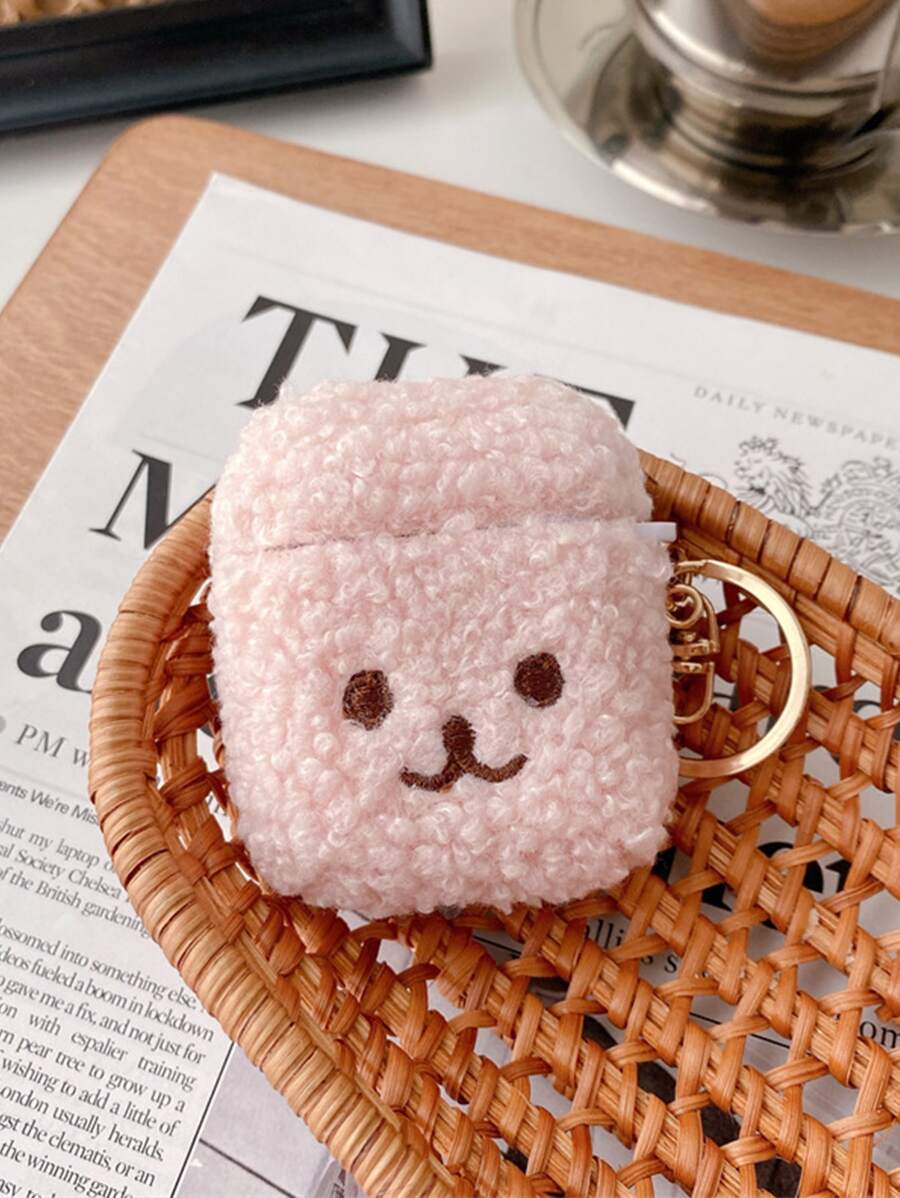 Ốp lưng bảo vệ bằng silicon hình chú chó con sang trọng tương thích với Apple Pro 3, 3, Pro 4, Vỏ tai nghe Creative