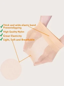 10pcs Stretchable Wig Cap - Apricot - View 4