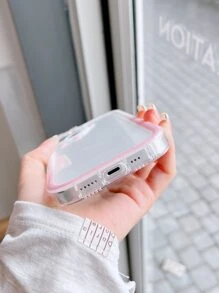 Cartoon Design Phone Case - Clear - View 4