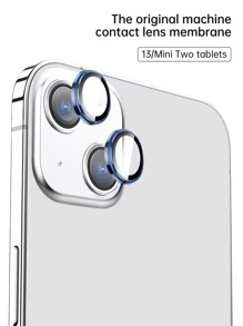 3入組鏡頭保護膜，相容於 iPhone 15/15Pro/15Plus/15Promax - 藍色 - 查看 7