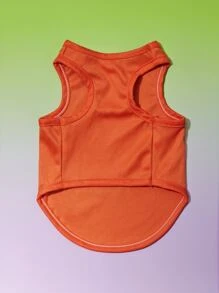 PETSIN 1pc Halloween Expression Printed Pet Vest - Orange - View 6