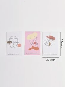 10pcs Figure Graphic Random Jewelry Storage Rack