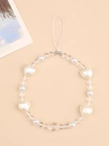 Dây buộc điện thoại 1 mảnh hình trái tim - Nhiều màu - Xem 3