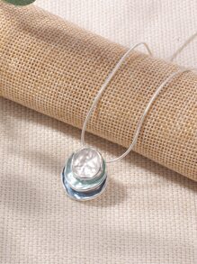 几何吊坠项链 - 彩色 - 查看 8