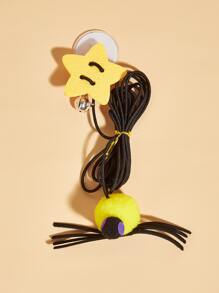 1pc Spider Decor Hanging Cat Teaser Toy - Multicolor - View 2