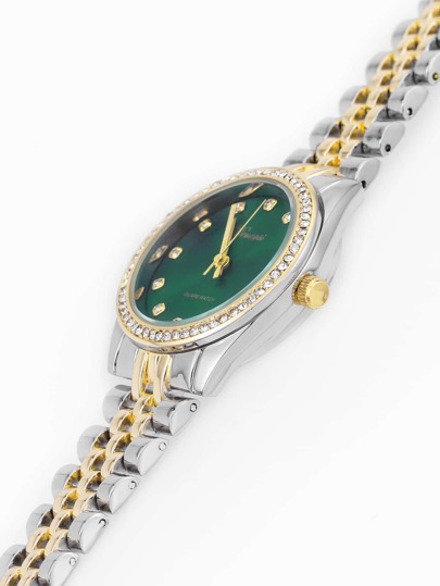 1pc Rhinestone Quartz Horloge view 5