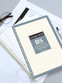 1入組線條圖案活頁紙