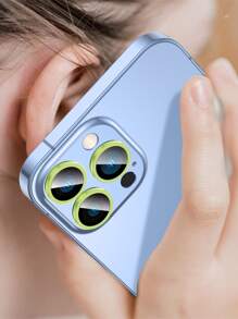 3 miếng bảo vệ ống kính điện thoại cường lực - màu xanh lá - Xem 4