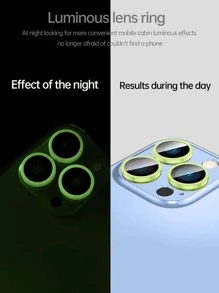 3 miếng bảo vệ ống kính điện thoại cường lực - màu xanh lá - Xem 6