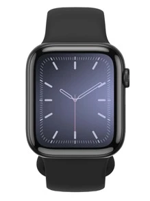 1件套屏幕保護膜和輔助工具適用於Apple Watch - 黑色 - 查看 3