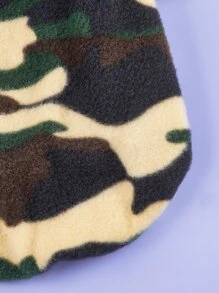 迷彩印花寵物連帽衫 - 彩色 - 查看 5