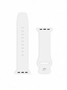 夜光运动硅胶表带适用于 40mm 38mm 41mm 44mm 45mm 46mm 42mm 49mm 女士男士，绿色柔软腕带防水替换运动表带适用于 Series Ultra 11 10 9 8 7 6 5 4 3 2 1 SE，可作为返校学生的礼物 - 青檸色 - 查看 4