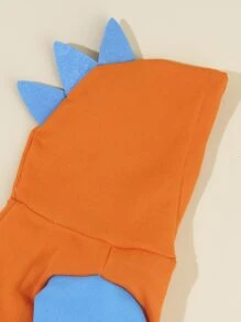 PETSIN 恐龍設計寵物連帽衫 - 彩色 - 查看 8