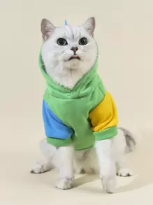 PETSIN Dinosaur Design Pet Hoodie - Multicolor - View 5