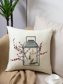1pc Hoa & Nến in Đệm không có chất làm đầy - Nhiều màu - Xem 2