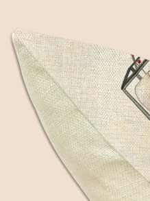 1pc Hoa & Nến in Đệm không có chất làm đầy - Nhiều màu - Xem 4