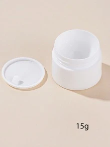 PP Frosted Double Cream Box Bottle, Plastic Facial Sheet Emulsion Bottle Packaging Box, Cream Jar, Travel Packaging - White - View 4