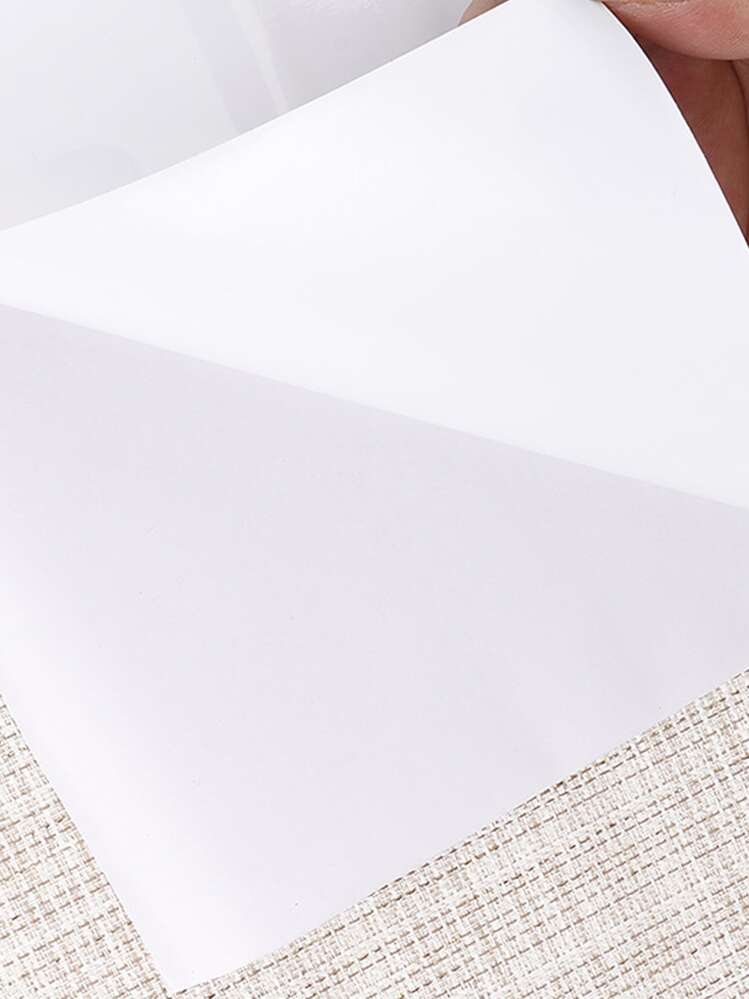 1roll DIY Whiteboard Sticker,School Supplies,Back To School - White - View 4