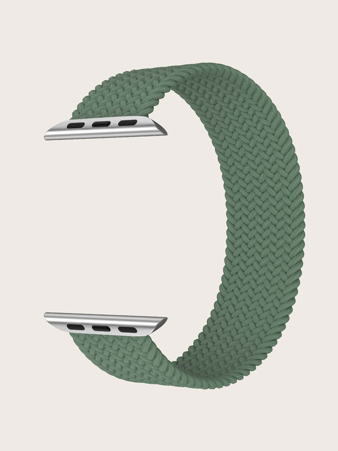 1pc Unisex Rainbow Colorful Braided Nylon Watch Band Compatible With Apple Watch Ultra Series Se/9/8/7/6/5/4/3/2/1 Apple Watch Band, Soft, Flexible, Breathable Sport Strap, Fit For 38mm 40mm 41mm 42mm 44mm 45mm 49mm Apple Watch Strap