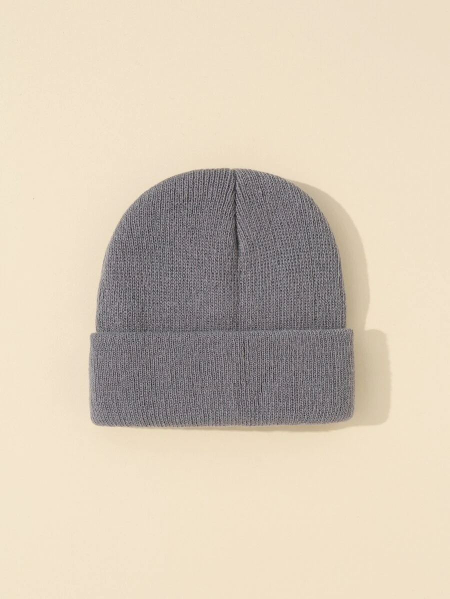 1入組嬰兒素色帽 - 淺灰色 - 查看 1