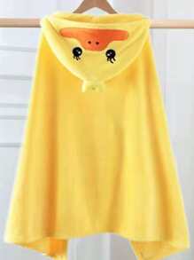 1入組鴨子設計兒童浴巾