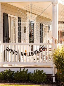 1pc Halloween Spider & Thiết kế trang trí mạng nhện - Nhiều màu - Xem 7