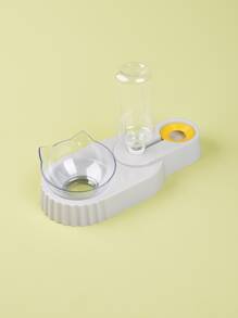 1pc Cat/Dog Lover Gift And Dog/Cat Mom Love Pet Bowl With Drinking Bottle