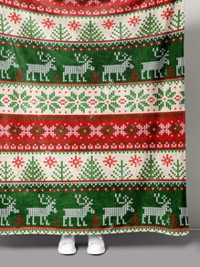 Christmas Elk Pattern Blanket
