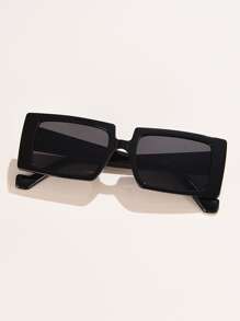 1pc Women's Classic Square Frame Sunglasses For Summer Beach Vacation,Outdoor,Travel