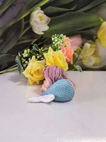 1入組美人魚設計裝飾工藝 - 彩色 - 查看 3