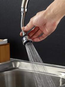 新型靈活水龍頭噴霧器360水槽水龍頭噴霧器水龍頭擴展部分浴室廚房配件 - 彩色 - 查看 3